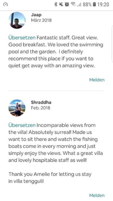 Tengguli Deluxe 20 M Infinitypool Ocean Front Villa